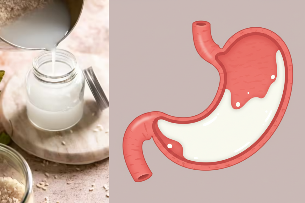 Natural Digestive Soother rice water remedy