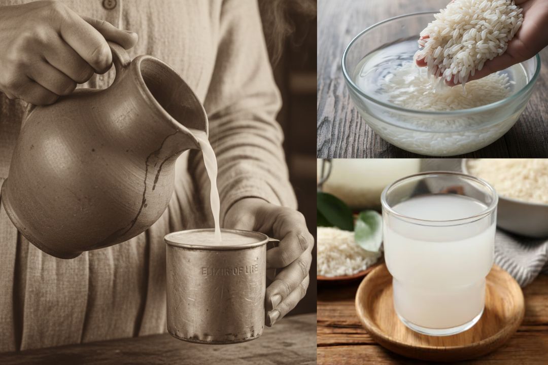 Rice Water Emergency Rehydration remedy