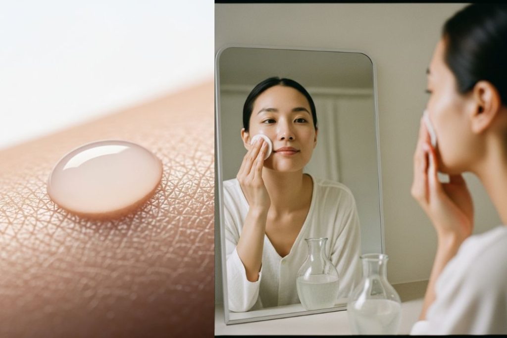 rice water for skin health include helping moisturize skin