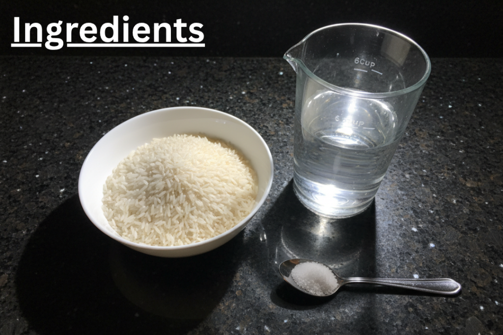 rice water rehydration remedy ingredients