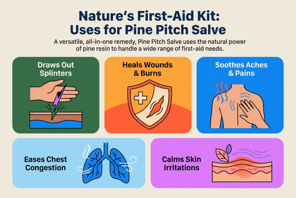How to Use Pine Pitch Salve: Practical Applications